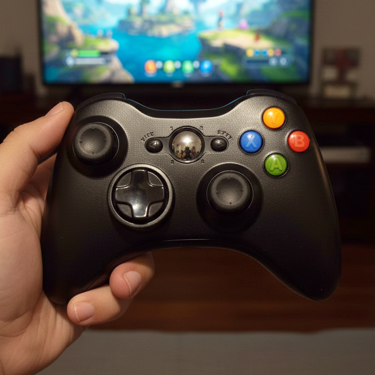 Controle Xbox 360 Sem Fio Altomex