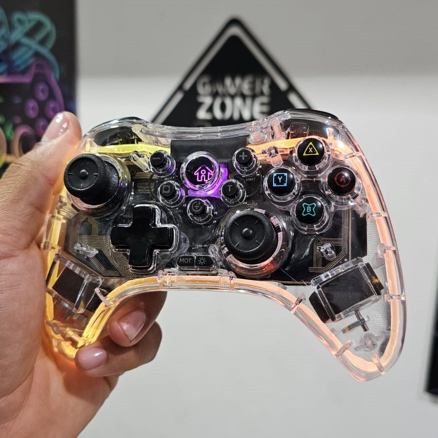 Controle Bluetooth Gamepad Lehuai para Consoles, PC e Smart-TV