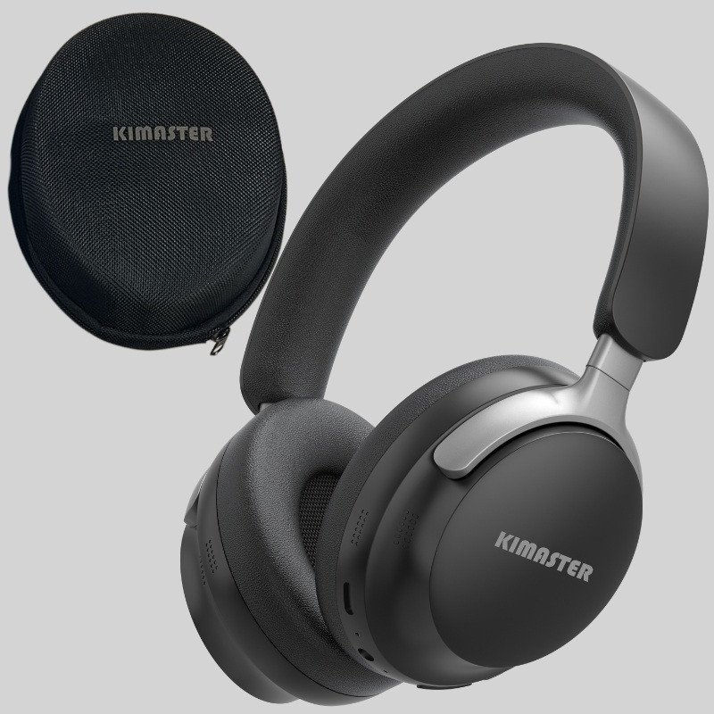 Headphone Bluetooth Kimaster K80 Bateria de 12h Super Grave e Case organizadora
