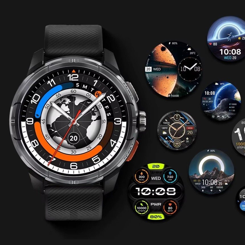 Smartwatch Haylou Solar Ultra 100% Original - 5ATM, GPS integrado, 60Hz e Bateria de até 22 dias