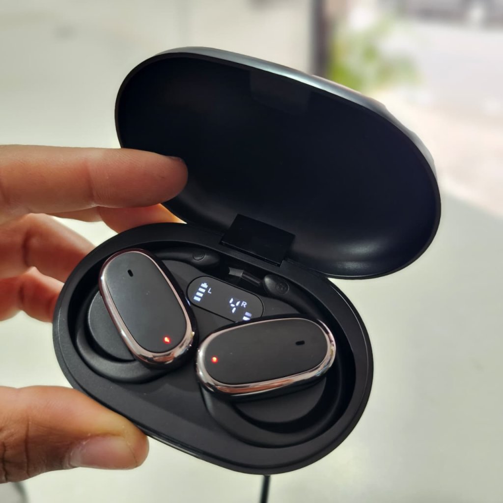 Fone de Ouvido Bluetooth Altomex J-80 Pro E | Suporte de Orelhas para maior fixação!