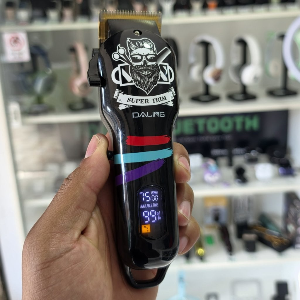 MÁQUINA DE CORTAR CABELO DALING 8 PENTES USB 5W DL-1191