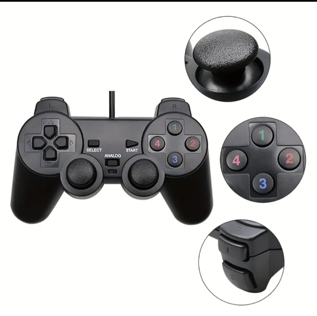Controle USB com Fio para Computador e Notebook