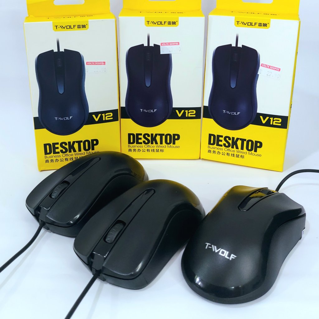 Mouse Óptico USB T-WOLF