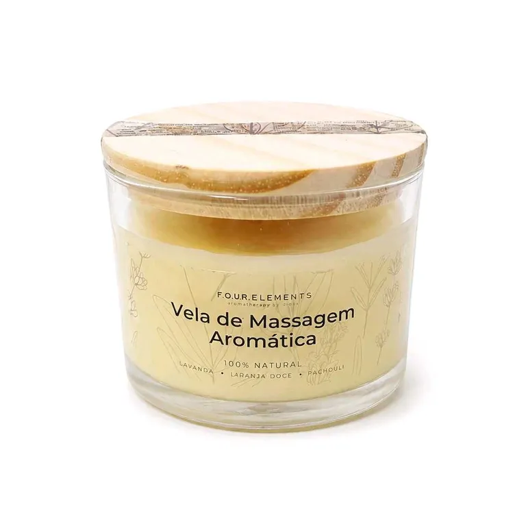 Vela de massagem aromática 90grs Alchi