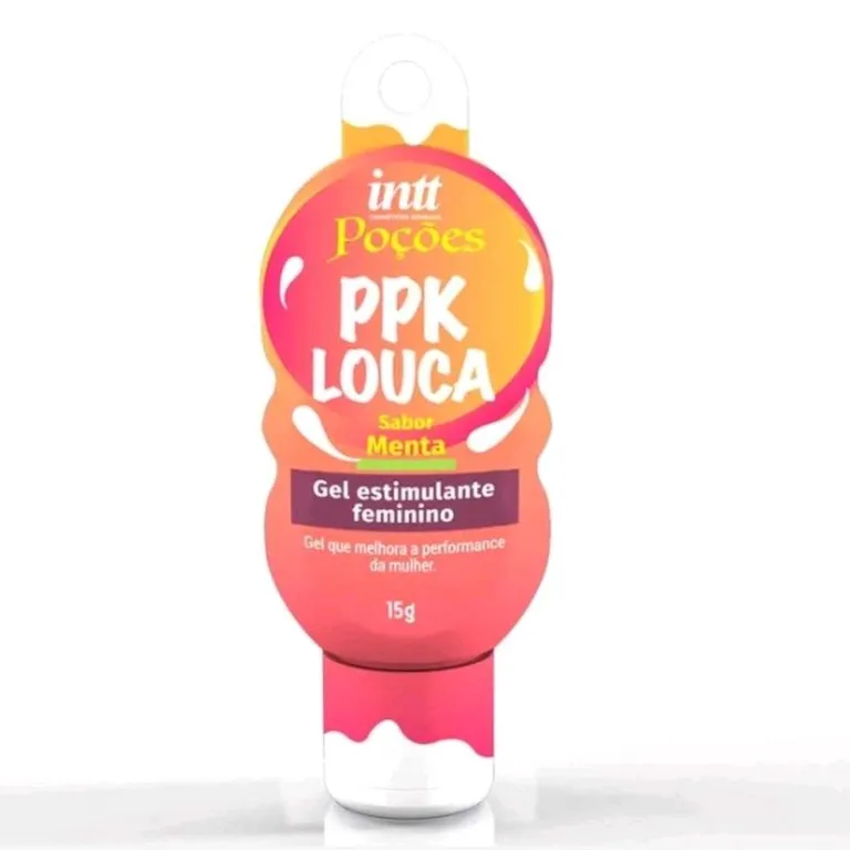 Poção PPK louca gel estimulante sabor menta