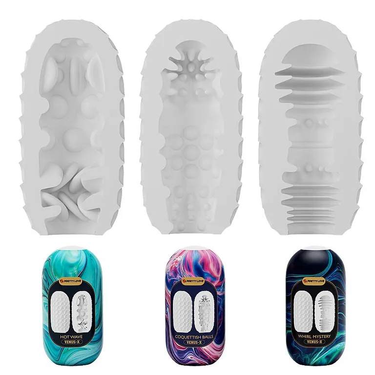 Egg Masturbador masculino em Silicone - Pretty Love