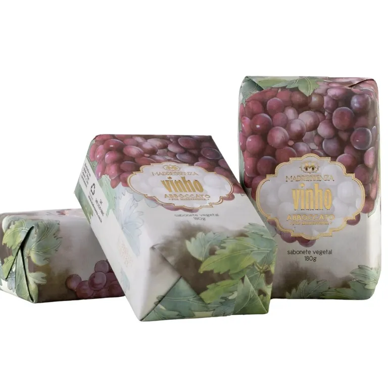 Sabonete vegetal Vinho - 180G
