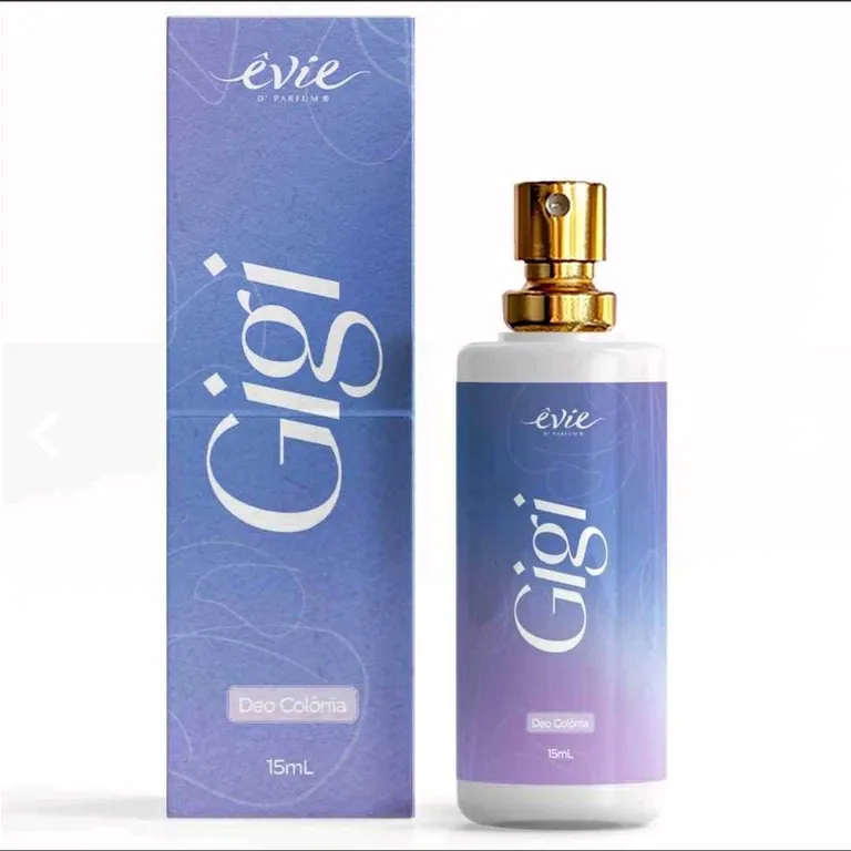 Deo Colônia feminina Gigi 15ml Evie