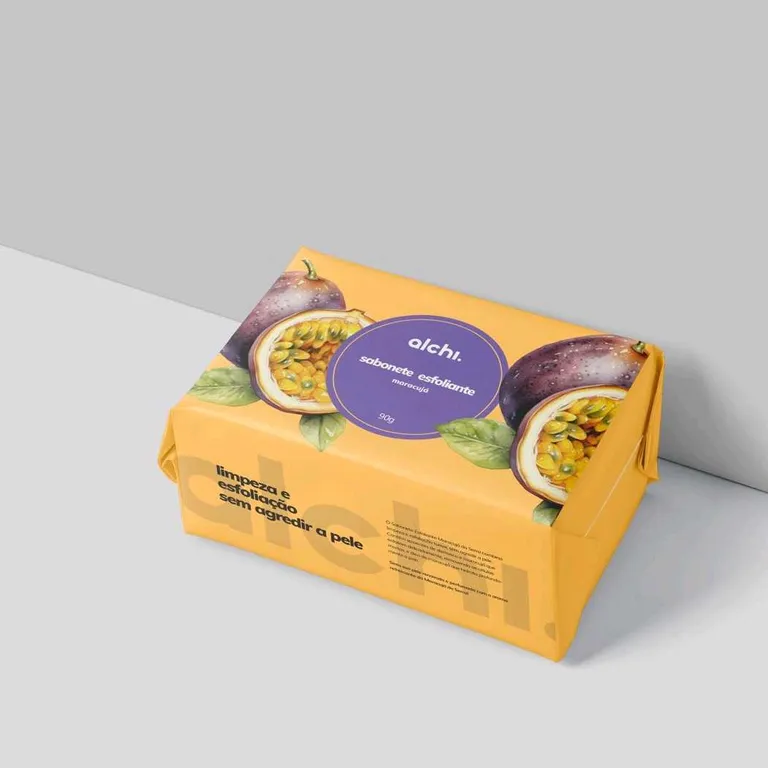 Sabonete em Barra Esfoliante Maracuja Alchi 90g