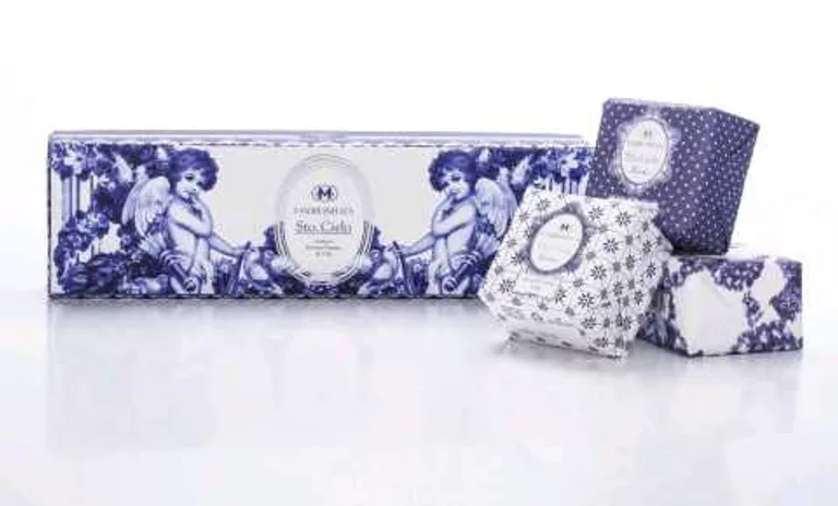 Estojo sabonetes Sto. Cielo - 4 un. 115g cada Madressenza