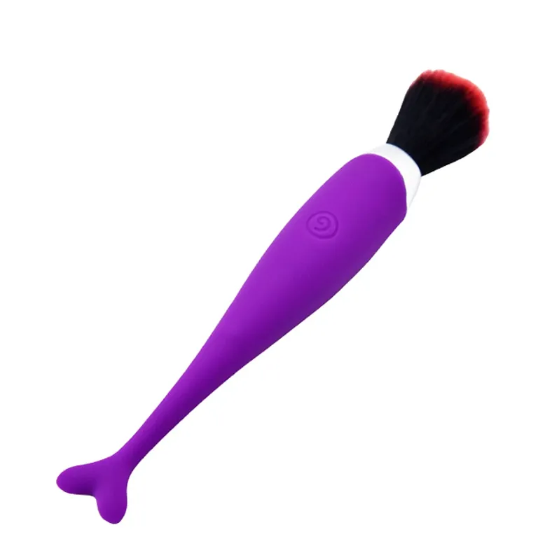 Pincel Vibratório Sereia - roxo
