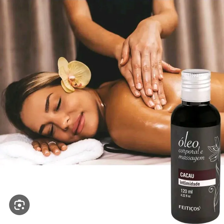 Óleo Corporal e Massagem Feitiços - 120ml
