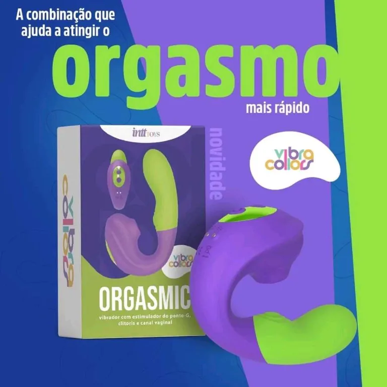 Orgasmic INTT verde e roxo