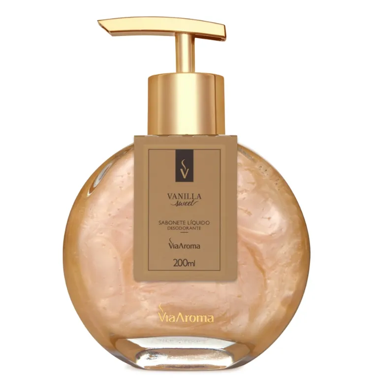 Sabonete Líquido Desodorante Vanilla Via Aroma - 200ml