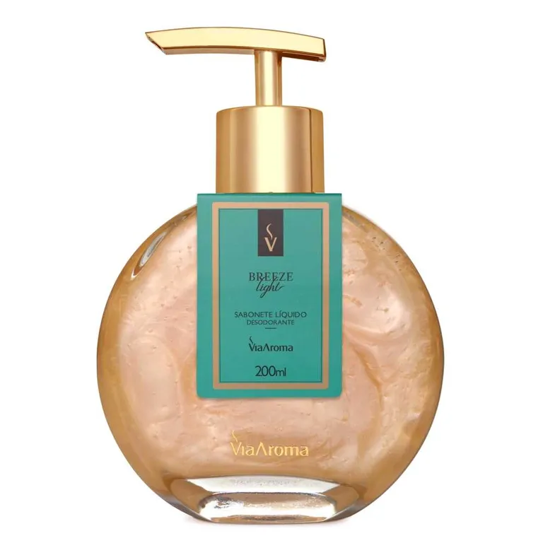 Sabonete Líquido Desodorante Breeze Via Aroma - 200ml