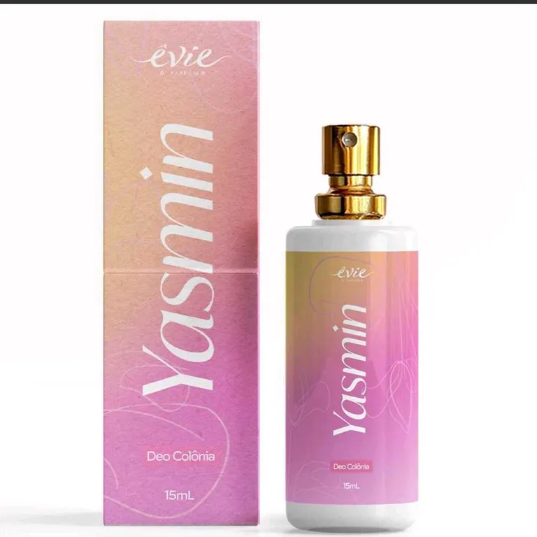 Deo Colônia feminina Yasmim 15ml Evie